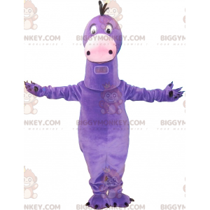 Mascote de dinossauro roxo famoso de Barney