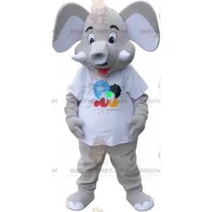 Big Gray Elephant BIGGYMONKEY™ Mascot Costume – Biggymonkey.com