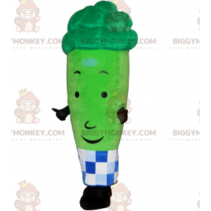 Gigantische groene asperges BIGGYMONKEY™ mascottekostuum -