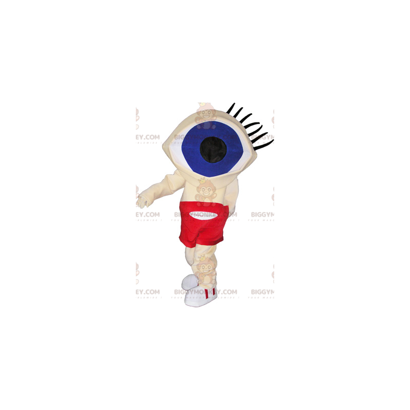 BIGGYMONKEY™ Funny Guy With Huge Eye Head Mascot Costume -