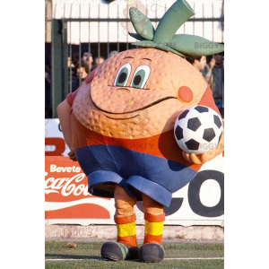 Disfraz de mascota naranja gigante BIGGYMONKEY™ -