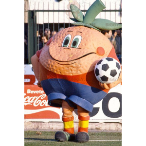 Fantasia de mascote gigante laranja BIGGYMONKEY™ –
