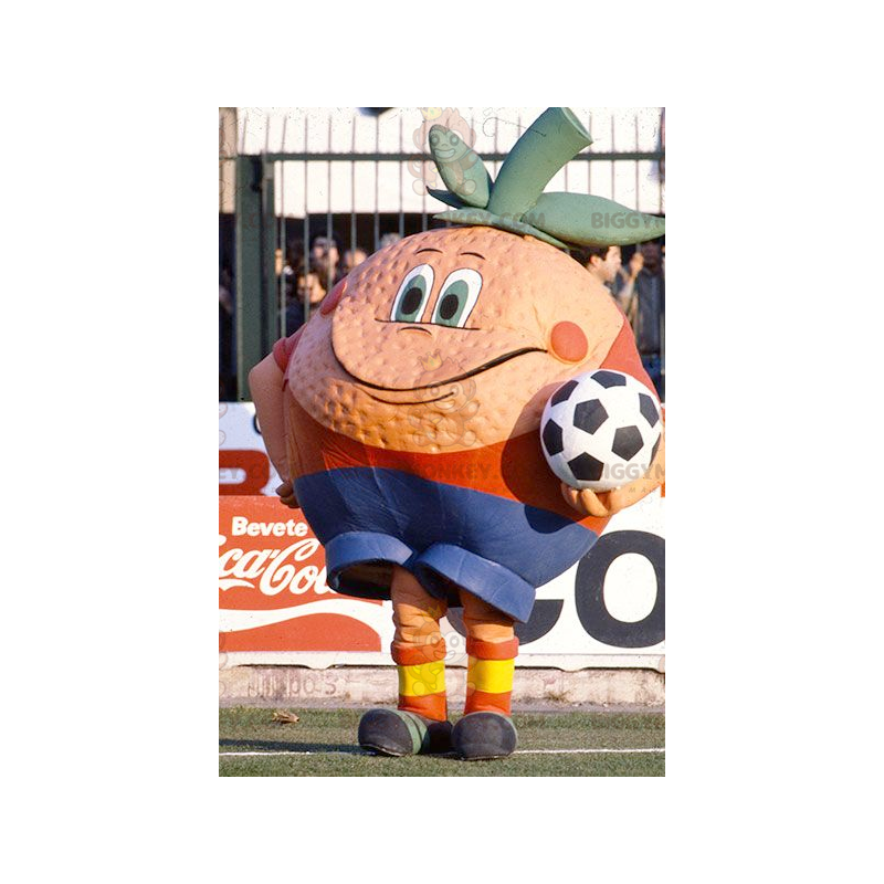 Costume da mascotte gigante arancione BIGGYMONKEY™ -