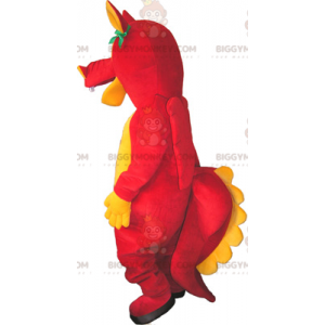 Legrační kostým červeného a žlutého dinosaura BIGGYMONKEY™