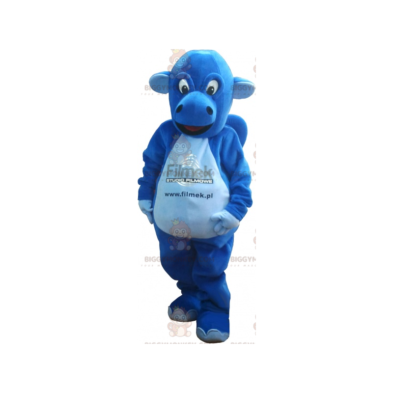Kostium maskotki niebieskiego dinozaura BIGGYMONKEY™. kostium Kostium maskotki niebieskiego dinozaura BIGGYMONKEY™. kostium