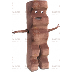 Kostým maskota Giant Chocolate Bar BIGGYMONKEY™ - Jídlo maskot - BIGGYMONKEY_06429 - BiggyMonkey.com