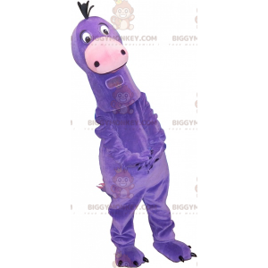 Πολύ χαριτωμένη στολή μασκότ Big Purple Dinosaur BIGGYMONKEY™ - Μασκότ δεινοσαύρων - BIGGYMONKEY_06441 - BiggyMonkey.com