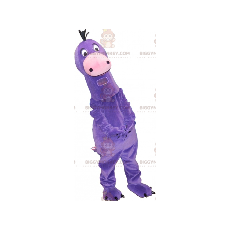 Erittäin söpö Big Purple Dinosaur BIGGYMONKEY™ maskottiasu - Erittäin söpö Big Purple Dinosaur BIGGYMONKEY™ maskottiasu -
