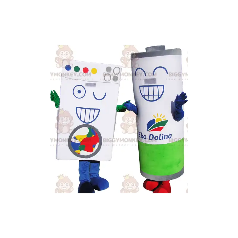 2 maskoti BIGGYMONKEY™ 1 kartonová kostka na prádlo a 1 obří 2 maskoti BIGGYMONKEY™ 1 kartonová kostka na prádlo a 1 obří