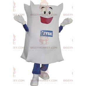 Στολή μασκότ BIGGYMONKEY™ Giant White Pillow. Στολή μασκότ Cushion BIGGYMONKEY™ - Μη ταξινομημένες μασκότ - BiggyMonkey.com