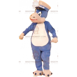 Gray and Pink Creature Dinosaur BIGGYMONKEY™ Mascot Costume -