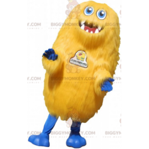 Kostým maskota Big Yellow Monster BIGGYMONKEY™. Kostým maskota