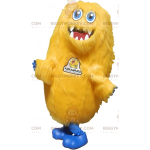 Στολή μασκότ Big Yellow Monster BIGGYMONKEY™. Στολή μασκότ