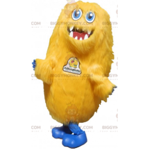 Στολή μασκότ Big Yellow Monster BIGGYMONKEY™. Στολή μασκότ