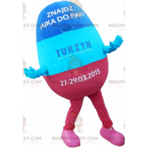 Blue and Pink Pill BIGGYMONKEY™ Mascot Costume. Medicine BIGGYMONKEY™ Mascot Costume - Unclassified mascots - BiggyMonkey.com