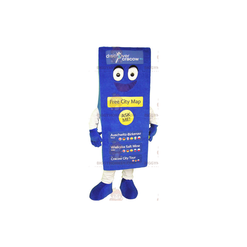 Costume de mascotte BIGGYMONKEY™ de panneau publicitaire Costume de mascotte BIGGYMONKEY™ de panneau publicitaire