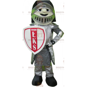 Traje de Mascote BIGGYMONKEY™ Cavaleiro em Armadura com