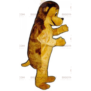 Brown and Yellow Hedgehog BIGGYMONKEY™ Mascot Costume -
