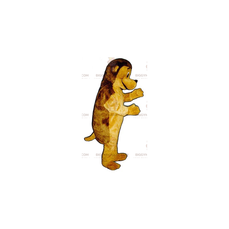 Kostým maskota Hnědého a žlutého ježka BIGGYMONKEY™ –