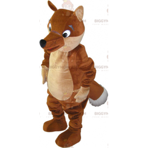 Στολή μασκότ Giant Brown και Tan Fox BIGGYMONKEY™ -