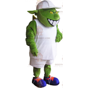 Στολή μασκότ Green Alien Monster BIGGYMONKEY™ - Biggymonkey.com