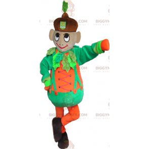 Fato de mascote de menino BIGGYMONKEY™ com roupa divertida e