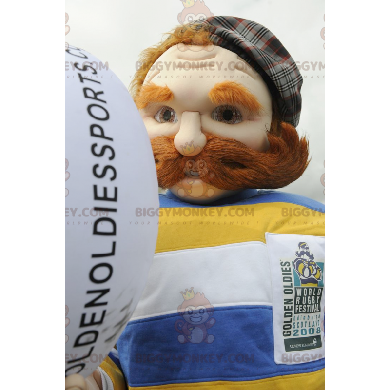 Costume da mascotte Irish Ginger Man BIGGYMONKEY™ - Costume da mascotte Irish Ginger Man BIGGYMONKEY™ -