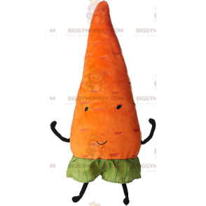  Costume da mascotte BIGGYMONKEY™ carota arancione gigante. Costume da mascotte BIGGYMONKEY™ vegetale - BiggyMonkey.com