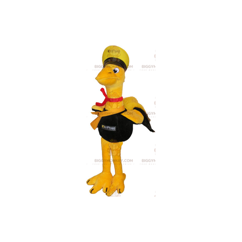 BIGGYMONKEY™ Costume da mascotte Uccello gigante giallo in BIGGYMONKEY™ Costume da mascotte Uccello gigante giallo in