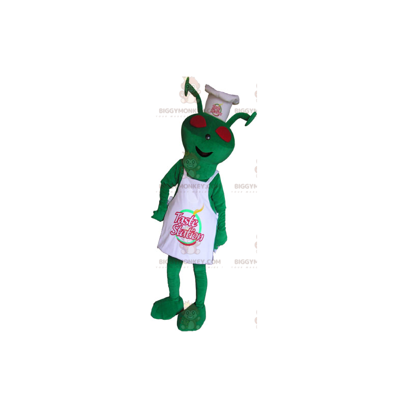 Costume de mascotte BIGGYMONKEY™ d'extra-terrestre habillé en Costume de mascotte BIGGYMONKEY™ d'extra-terrestre habillé en