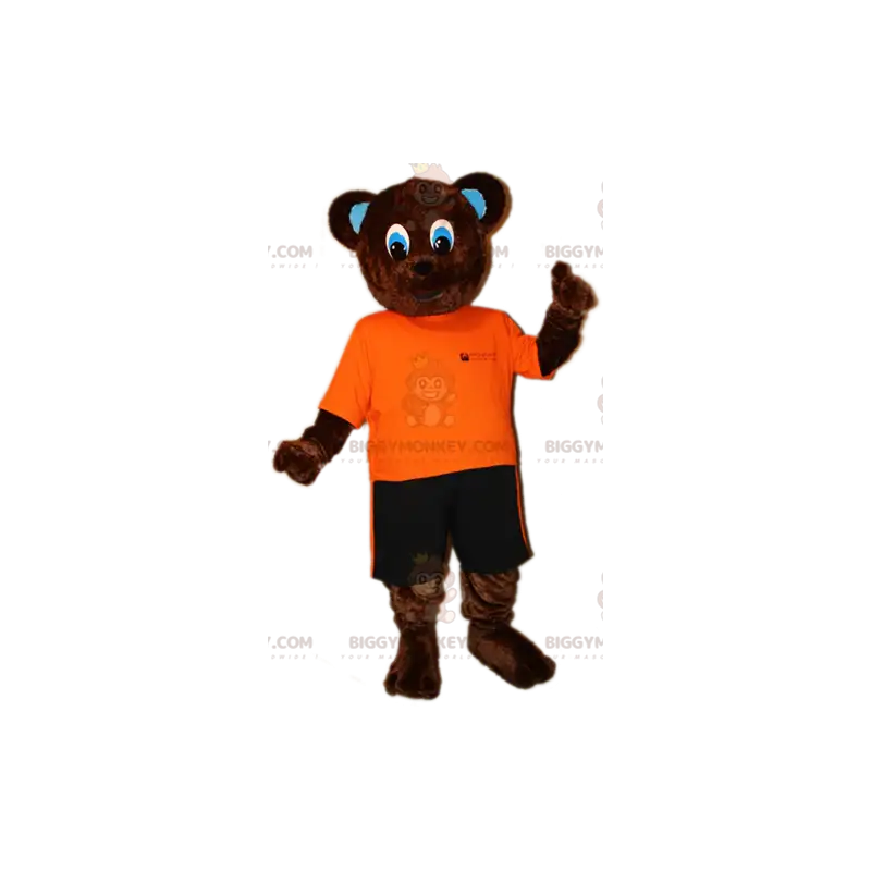BIGGYMONKEY™ Maskottchenkostüm Braunbärjunges in BIGGYMONKEY™ Maskottchenkostüm Braunbärjunges in