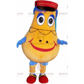 Kostium maskotki żółtego mężczyzny BIGGYMONKEY™. Kostium maskotki BIGGYMONKEY™ Ziemniak - Maskotki męskie - BiggyMonkey.com
