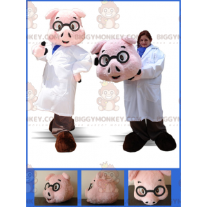 Varken BIGGYMONKEY™ mascottekostuum verkleed als
