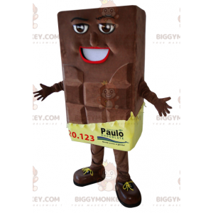 Kostium maskotka gigantyczny batonik czekoladowy BIGGYMONKEY™ -