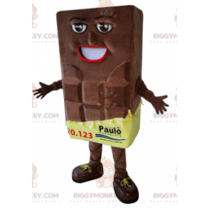  Costume da mascotte Giant Chocolate Bar BIGGYMONKEY™ - Mascotte alimentare - BIGGYMONKEY_06637 - BiggyMonkey.com