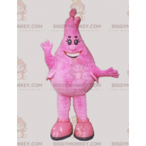 BIGGYMONKEY™ Pink Teardrop Man maskotkostume - Biggymonkey.com