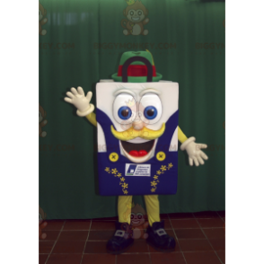 Smilende indkøbstaske Indkøbstaske BIGGYMONKEY™ maskotkostume -