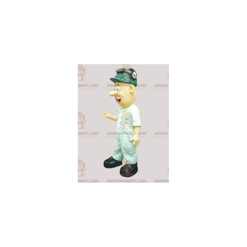 BIGGYMONKEY™-mascottekostuum van man verkleed als bouwvakker BIGGYMONKEY™-mascottekostuum van man verkleed als bouwvakker