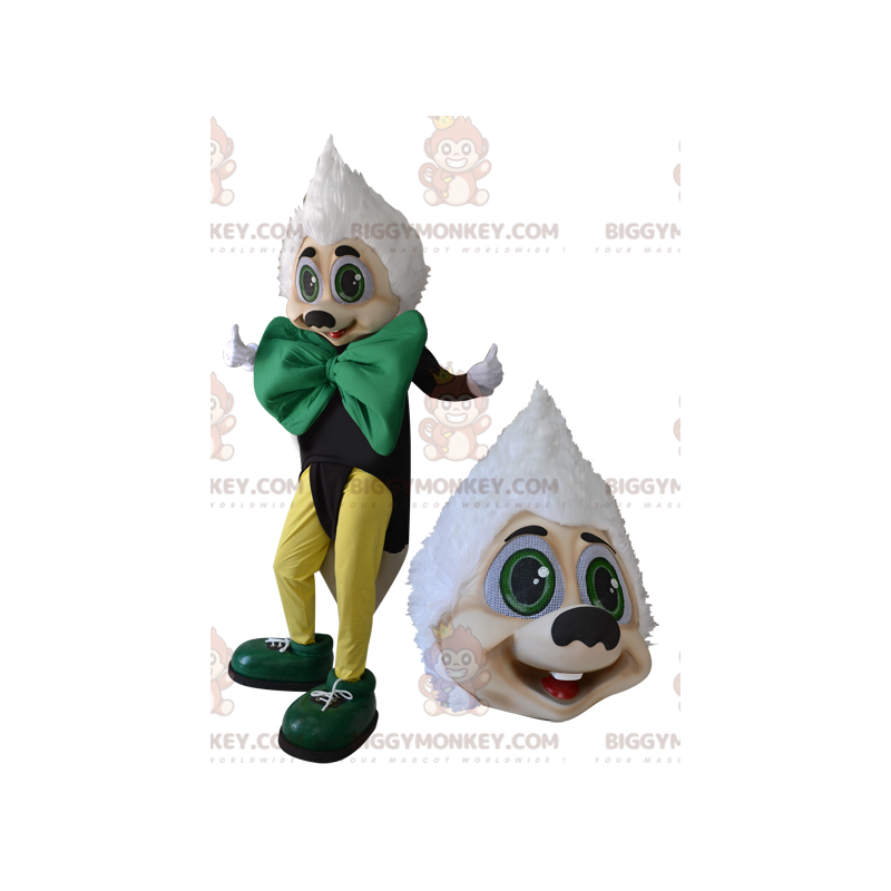 Zacht en schattig BIGGYMONKEY™-mascottekostuum met stijlvolle Zacht en schattig BIGGYMONKEY™-mascottekostuum met stijlvolle