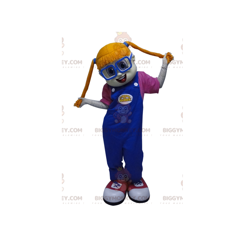 Roodharig BIGGYMONKEY™-mascottekostuum met staartjes - Roodharig BIGGYMONKEY™-mascottekostuum met staartjes -