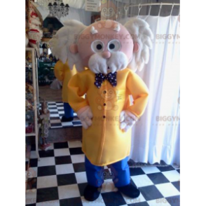 Very Stylish Grandpa BIGGYMONKEY™ Mascot Costume with Jacket