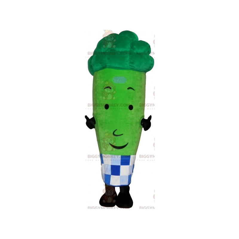 Broccoli Green Vegetable BIGGYMONKEY™ Mascot Costume. green man