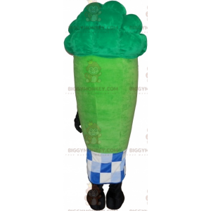 Broccoli Green Vegetable BIGGYMONKEY™ Mascot Costume. green man