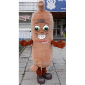 Στολή μασκότ με Giant Sausage BIGGYMONKEY™. Στολή μασκότ Deli
