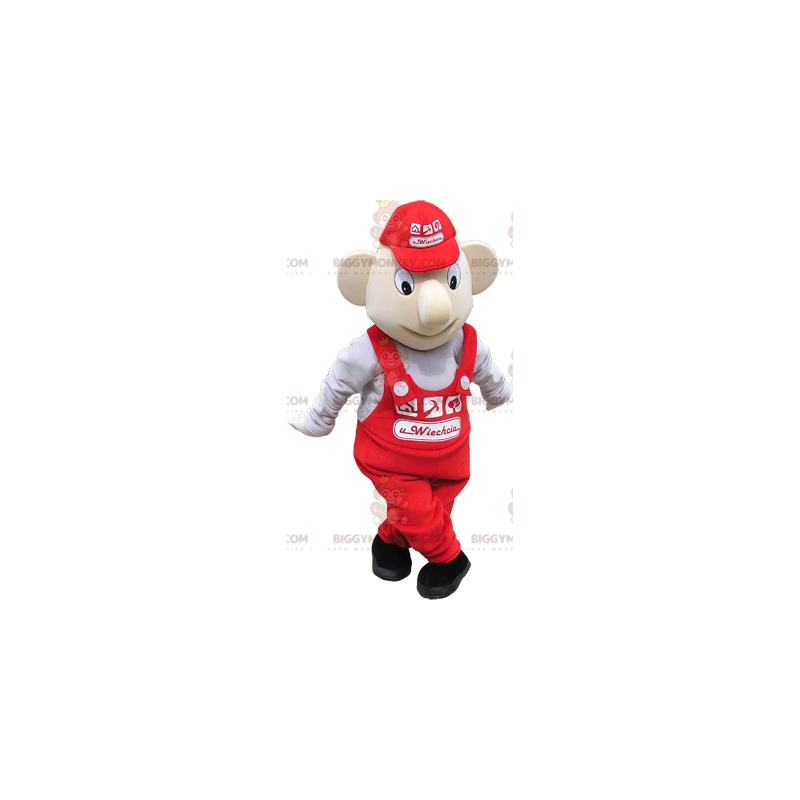 Kostium maskotki sprzedawcy garażu BIGGYMONKEY™ - Kostium maskotki sprzedawcy garażu BIGGYMONKEY™ -