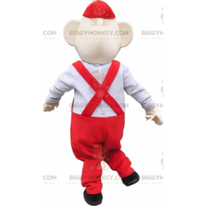 Garagearbejdersælger BIGGYMONKEY™ maskotkostume -
