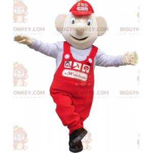 Garagearbejdersælger BIGGYMONKEY™ maskotkostume -