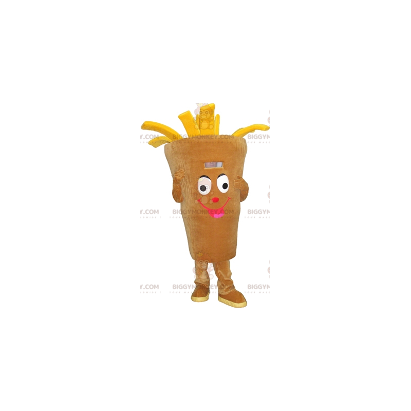 Kostium maskotki Fries Cone BIGGYMONKEY™. Kostium maskotki Kostium maskotki Fries Cone BIGGYMONKEY™. Kostium maskotki