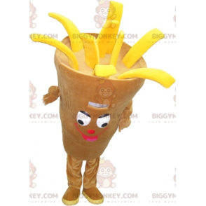 Frites kjegle BIGGYMONKEY™ maskotkostyme. Snackbutikk BIGGYMONKEY™ maskotkostyme - Matmaskot - BiggyMonkey.com