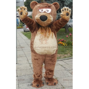 Giant Red Blob BIGGYMONKEY™ Maskottchen-Kostüm. Blutspende